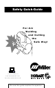 Miller Welding System Safety Quick-Manual