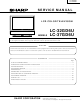 Sharp LC-32GD6U Service Manual