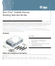 Sun Microsystems Sun Fire X4640 Getting Started Manual