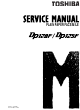 Toshiba DP120F Service Manual