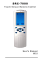 Sunwave Tech. SRC-7000 User Manual