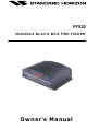 Standard Horizon FF520 Owner's Manual