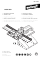 Wolfcraft PSD 250 Operating Instructions Manual