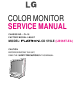 LG Flatron LCD 575LE Service Manual
