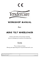 Tendercare Mini Tilt Wheelchair Workshop Manual