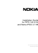 Nokia IP350 Installation Manual