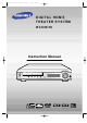 Samsung HT-DM150 Instruction Manual