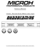 Microh QUADBEAM Owner's Manual