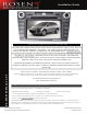 Rosen DS-MZ0740 Mazda CX-7 Installation Manual