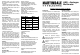 MARTINDALE AM5 Operating Instructions