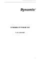 Dynamix 510 User Manual
