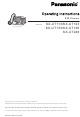 Panasonic KX-UT113 Operating Instructions Manual