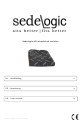 Sedelogic AD wheelchair cushion User Manual
