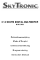 SKYTRONIC 600.005 Instruction Manual