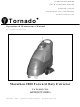 Tornado Marathon 2000 98190 Operation & Maintenance Manual