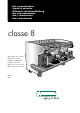 Rancilio Classe 8 S Use And Maintenance Manual