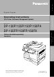Panasonic DP-130P Operating Instructions Manual