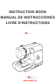 MATRI Sewing Machine Instruction Book