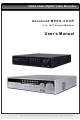 ACM Security System Advanced MPEG-4 DVR User Manual