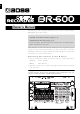 Boss BR-600 Owner's Manual