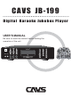 CAVS JB-199 User Manual