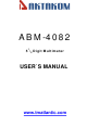 Aktakom ABM-4082 User Manual