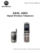 Motorola A840 Service Manual