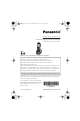 Panasonic KX-TGA651 Installation Manual
