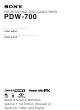 Sony CBK-HD01 Maintenance Manual