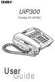 Uniden UIP300 User Manual