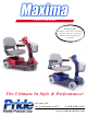 Pride Mobility Maxima SC900 Owner's Manual
