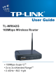 TP-Link TL-WR642G User Manual