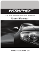 Intraphex TD43TOUCHPLUS User Manual