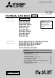Mitsubishi Electric PLA-RP-BA Technical Data Manual