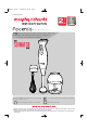 Morphy Richards Hand Blender Set User Manual