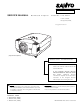 Sanyo PLC-XP57L Service Manual