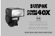 Sunpak PZ40X Owner's Manual