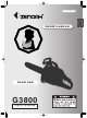 Zenoah G3800 Owner's Manual