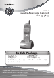 Radio Shack 2.4GHZ Accessory Handset 43-5529 Owner's Manual