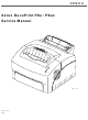 Xerox DocuPrint P8e Service Manual