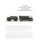 Rail King 6-8-6 BANTAM TURBINE Steam Engine Operating Instructions Manual