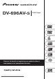 Pioneer DV-696AV-s Operating Instructions Manual