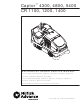 Nilfisk-Advance Captor 4300 Mechanical Repair Service Manual