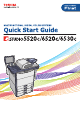 Toshiba e-studio 5520c Quick Start Manual