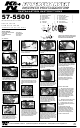 K&N Engineering KS-F160 Instruction Manual