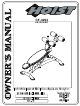 Hoist Fitness CF-3264 Owner's Manual