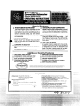 GE Potscrubber GSC450W Operating Instructions