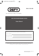 Defy MWA 2434 MM User Manual