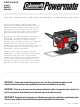 Coleman Powermate PMC545008 Manual