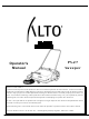 Alto Sweeper Operator's Manual